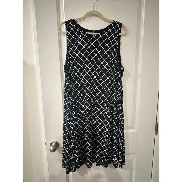 Anne Klein Dress SumAnne Klein Dress Summer Sleeveless Career Lined size 16 - Picture 1 of 5